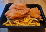 107. Vyprážané kuracie prsia (150 g)