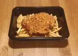 117. Chrumkavé kuracie prsia vyprážané v kukuričných lupienkoch (150 g)
